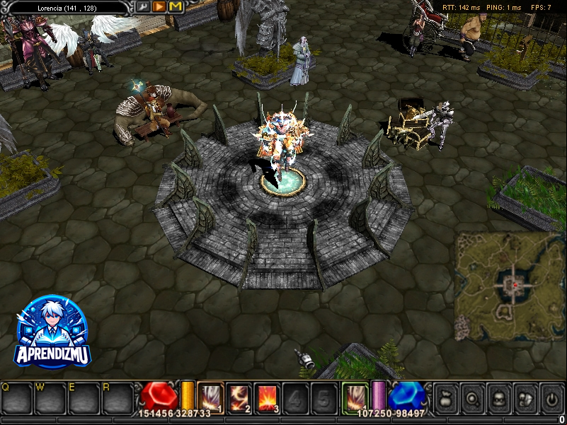 Lorencia com bar no cemiterio 2024+, Kit Mu Online, como criar servidor de mu online pirata 2024, Skin de Mu Online original, como criar mu online atualizado.